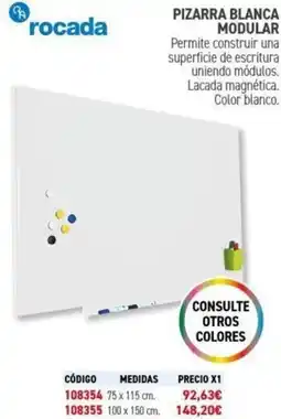 Carlin Pizarra blanca modular oferta