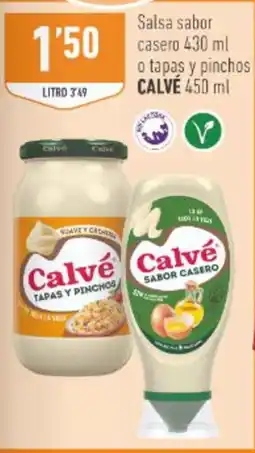 Supermercados Deza CALVÉ Salsa sabor casero o tapas y pinchos oferta
