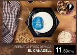 Plusfresc EL CANADELL Formatge fresc de vaca oferta