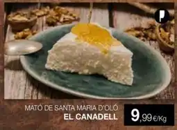 Plusfresc EL CANADELL Mató de santa maria d'oló oferta