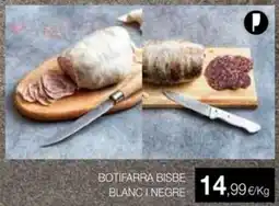 Plusfresc Botifarra bisbe blanc i negre oferta