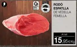 Plusfresc Rodó espatlla de vedella femella oferta