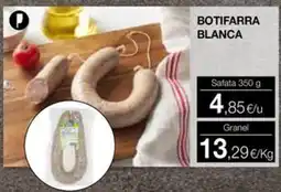 Plusfresc Botifarra blanca oferta