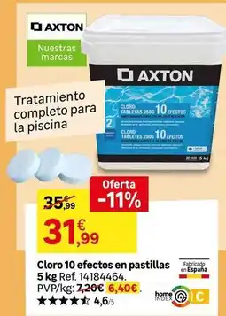 Leroy Merlin Home - cloro 10 efectos en pastillas oferta