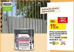 Leroy Merlin Luxens - pintura antioxidante grant3 bvrlu oferta