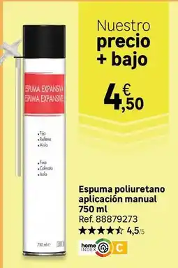 Leroy Merlin Isola - espuma poliuretano aplicacion manual oferta