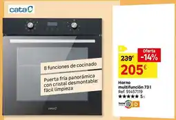 Leroy Merlin Cristal - horno multifuncion oferta