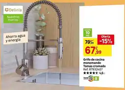 Leroy Merlin Home - grifo de cocina monomando tomaca cromado oferta
