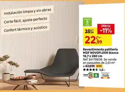 Leroy Merlin Blanco - revestimiento pallieria mdf novoflor oferta