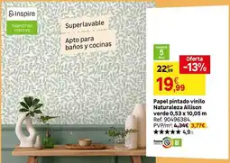 Leroy Merlin Home - papel pintado vinilo naturaleza allison oferta