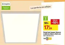 Leroy Merlin Blanco - panel led jasper oferta