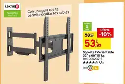Leroy Merlin Lexman - soporte tv orientable 32 a 60° 50 kg oferta