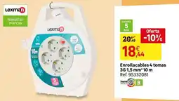 Leroy Merlin Lexman - enrollacables 4 tomas oferta