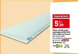 Leroy Merlin Placo - placa cartón yeso laminado oferta