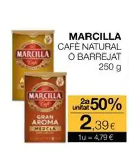 Plusfresc MARCILLA Cafè natural o barrejat oferta