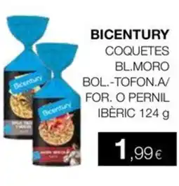 Plusfresc BICENTURY Coquetes bl.moro bol.-tofon.a/ for. o pernil ibèric oferta