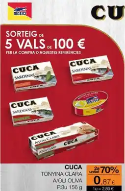 Plusfresc CUCA Tonyina clara a/oli oliva oferta