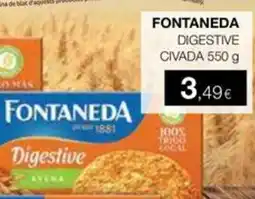 Plusfresc FONTANEDA Digestive civada oferta