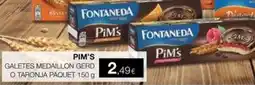 Plusfresc PIM'S Galetes medaillon gerd o taronja paquet oferta