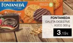Plusfresc FONTANEDA Galeta digestive xoco oferta