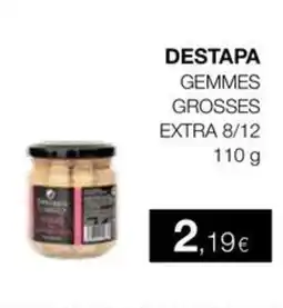 Plusfresc DESTAPA Gemmes grosses extra 8/12 oferta