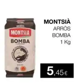 Plusfresc MONTSIÀ Arròs bomba oferta