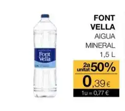 Plusfresc FONT VELLA Aigua mineral oferta