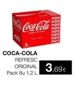 Plusfresc COCA-COLA Refresc original oferta