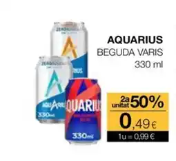 Plusfresc AQUARIUS Beguda varis oferta