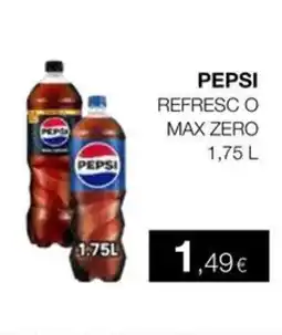 Plusfresc PEPSI Refresco max zero oferta