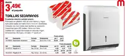 Staples Kalamazoo Toallas secamanos oferta