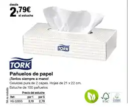 Staples Kalamazoo TORK Pañuelos de papel oferta