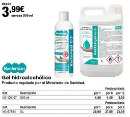 Staples Kalamazoo Gel hidroalcohólico oferta