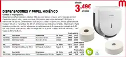 Staples Kalamazoo Dispensadores y papel higiénico oferta