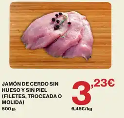 Supercor Jamón de cerdo sin hueso y sin piel (filetes, troceada o molida) oferta