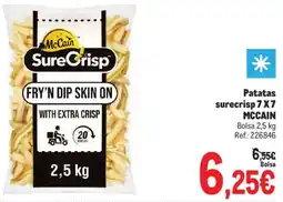 Makro Patatas surecrisp 7 X7 MCCAIN oferta