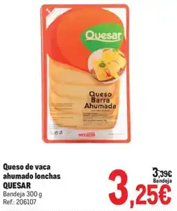 Makro Queso de vaca ahumado lonchas QUESAR oferta