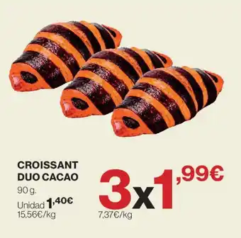 Supercor Croissant duo cacao oferta