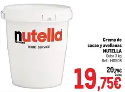 Makro Crema de cacao y avellanas NUTELLA oferta