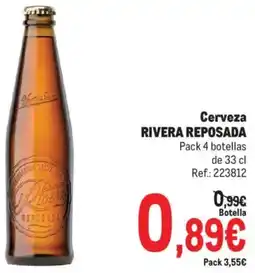 Makro Cerveza RIVERA REPOSADA oferta