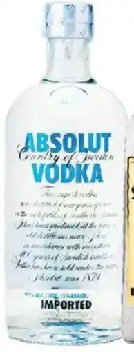 Makro Vodka ABSOLUT oferta