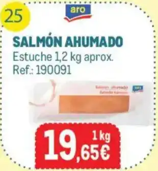 Makro Aro salmón ahumado oferta