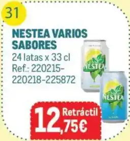 Makro Nestea varios sabores oferta