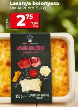 Maxi Dia Lasanya bolonyesa Dia Al Punto oferta