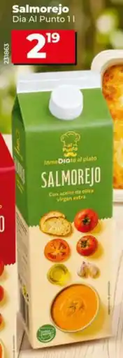 Maxi Dia Salmorejo Dia Al Punto oferta
