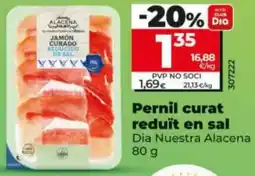 Maxi Dia Pernil curat reduït en sal Dia Nuestra Alacena oferta