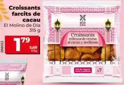 Maxi Dia Croissants farcits de cacau El Molino de Dia oferta