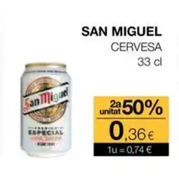 Plusfresc SAN MIGUEL Cervesa oferta