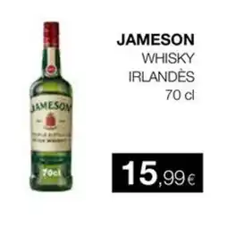Plusfresc JAMESON Whisky irlandés oferta