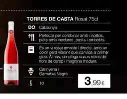 Plusfresc TORRES DE CASTA Rosat oferta